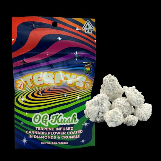 Crème De Canna - Creme De Canna - Terpys - Infused Flower - OG - 3.5G - 1
