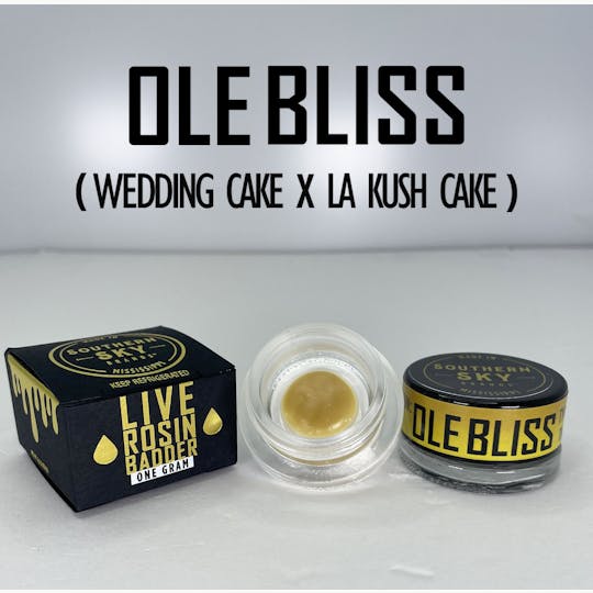 Southern Sky Brands - Ole Bliss Live Rosin Concentrate Jar - 1g - 1