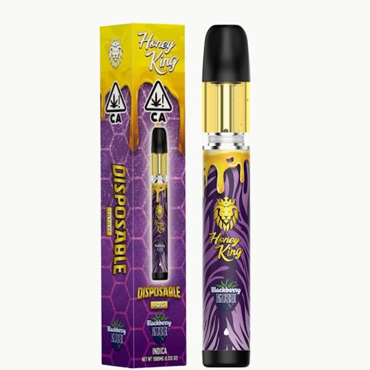 Honey King - Honey King 1G Disposable - BLACKBERRY KUSH - 1
