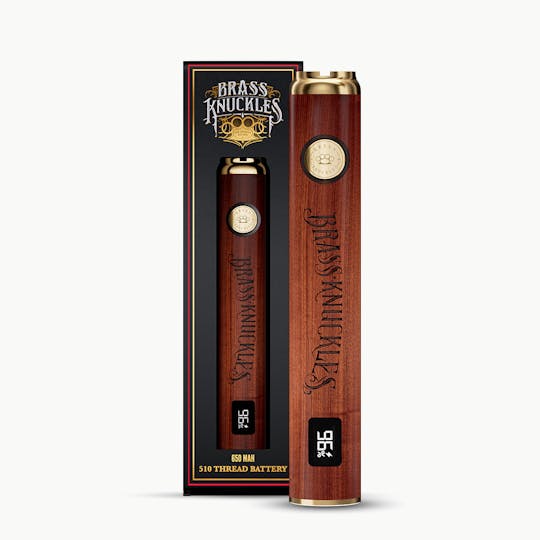 Brass Knuckles - Brass Knuckles The OG 510 Thread Battery - Wood - 1