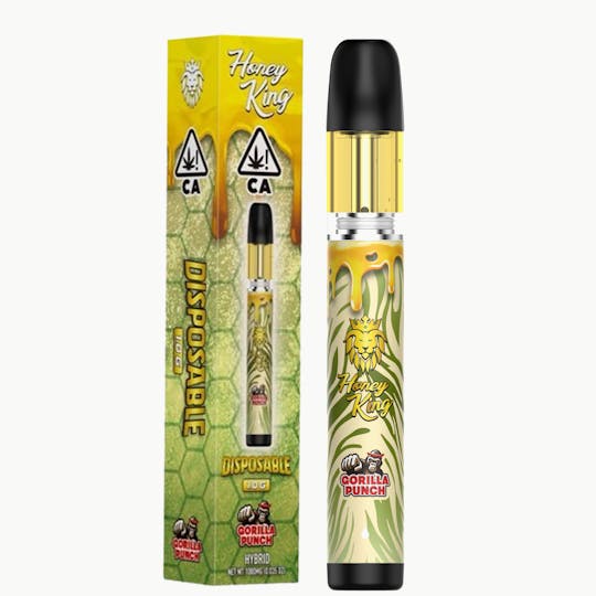 Honey King - Honey King 1G Disposable - GORILLA PUNCH - 1