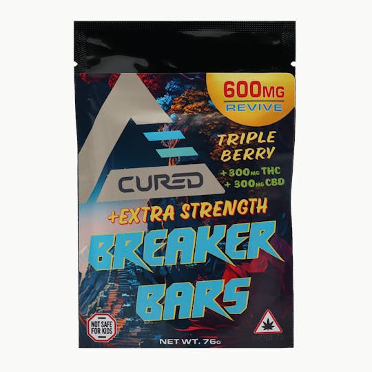 Cured - Extra Strength Revive 1:1 THC:CBD Breaker Bars - 1