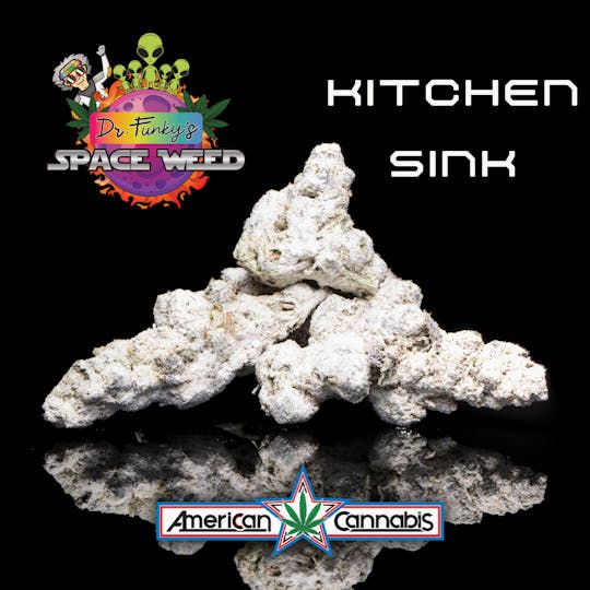American Cannabis Company - Dr. Funky's Space Weed Kitchen Sink 3.5g (Indica) - 1