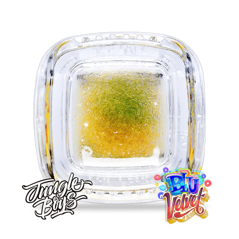 Jungle Boys Blu Velvet - 2.5g 90-120u 1st Wash Live Rosin Slush concentrate