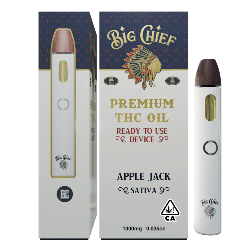 Big Chief Apple Jack Melted Diamonds Disposable 2g disposable