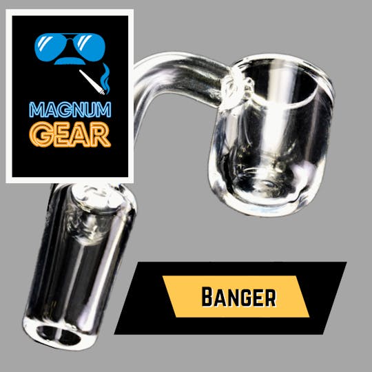 Magnum Weed - Magnum Quartz Banger 14.5mm Male - 1