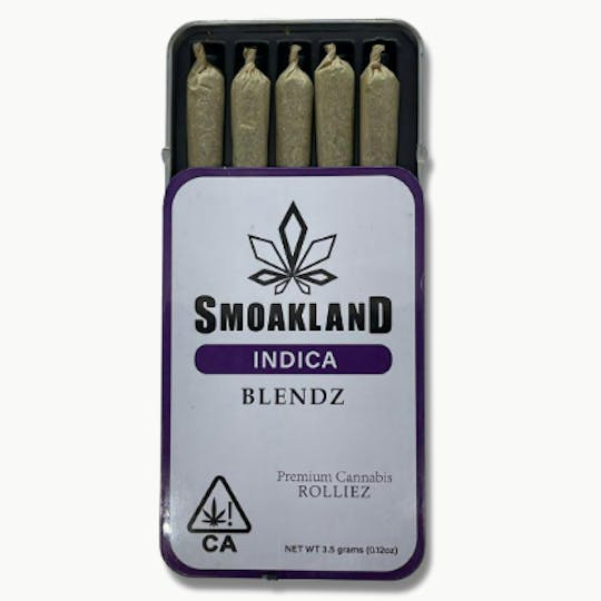 Smoakland - Blendz Pre-Roll Tin -Snoop Dogg OG (I) 5pk - 3.5g - 1