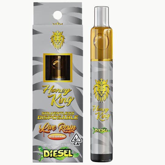 Honey King - Honey King 0.5G Live Rosin Disposable - DIESEL - 1