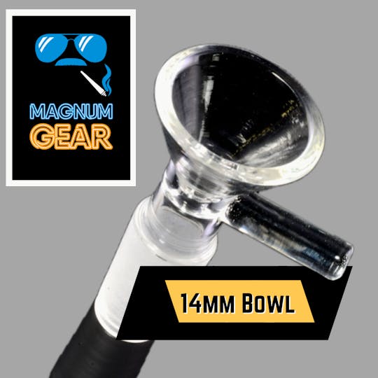 Magnum Weed - Magnum 14mm Glass Bowl - Male - 1
