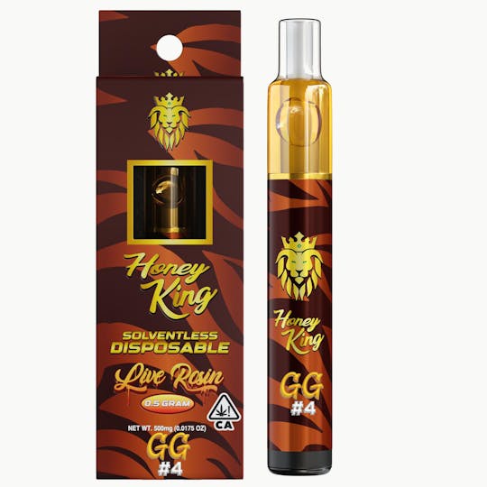 Honey King - Honey King 0.5G Live Rosin Disposable - GG#4 - 1