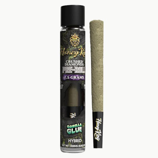 Honey King - Honey King 1.5G Liquid Diamond Infused Pre-Roll - GORILLA GLUE - 1