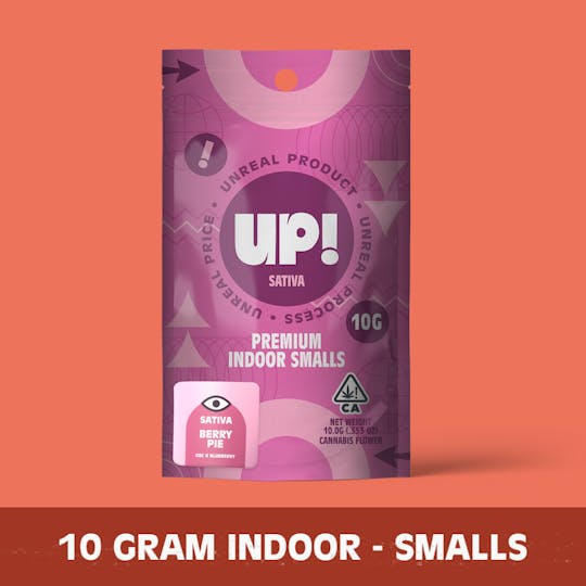 UP! - Berry Pie (Sativa) Premium Indoor Smalls 10g - 1