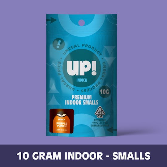 UP! - Purple Punch (Indica) Premium Indoor Smalls 10g - 1