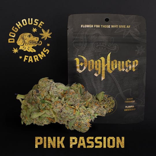 Doghouse Farms - Pink Passion - 3.5g Mylar Bag - Sativa - 1