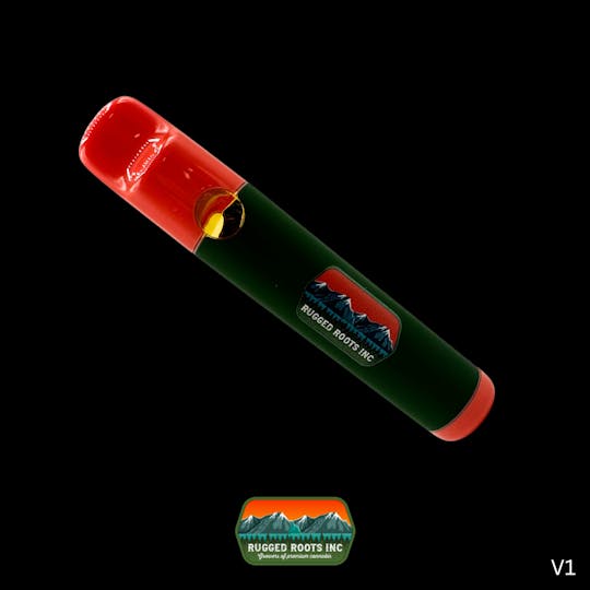 Rugged Roots - Rugged Roots | Disposable Cured Resin Black Cherry Gelato Cartridge 0.5g - 1