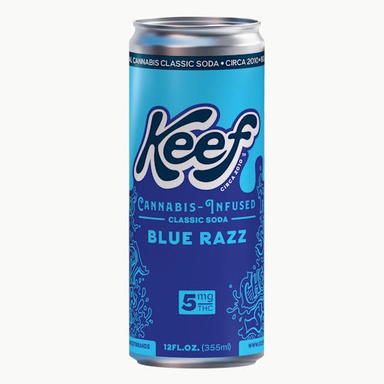 Keef Brands - Keef Classic Soda Blue Razz - 5mg - 1