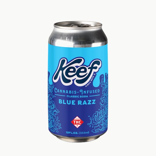 Keef Brands - Keef Classic Soda Blue Razz - 25mg - 1