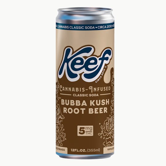 Keef Brands - Keef Classic Soda Bubba Kush Root Beer - 5mg - 1