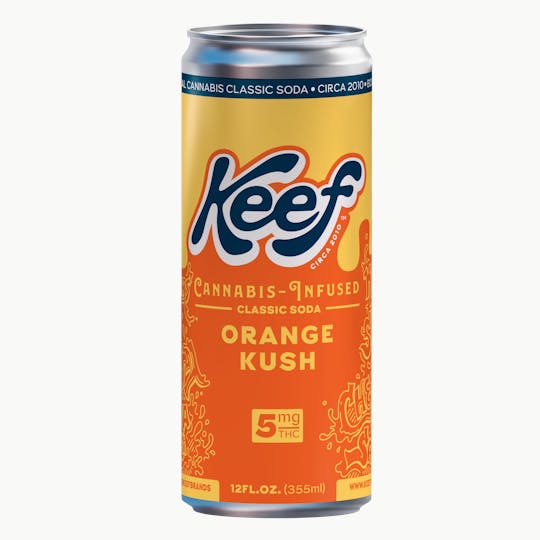 Keef Brands - Keef Classic Soda Orange Kush - 5mg - 1