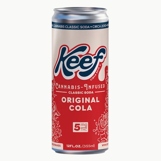 Keef Brands - Keef Classic Soda Original Cola - 5mg - 1