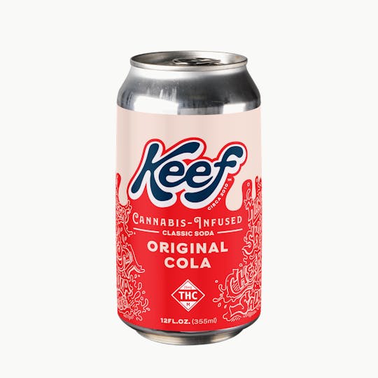 Keef Brands - Keef Classic Soda Original Cola - 25mg - 1