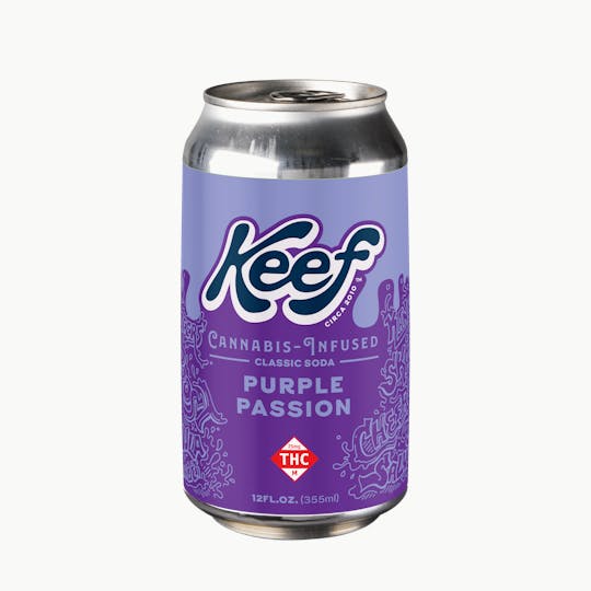 Keef Brands - Keef Classic Soda Purple Passion - 25mg - 1