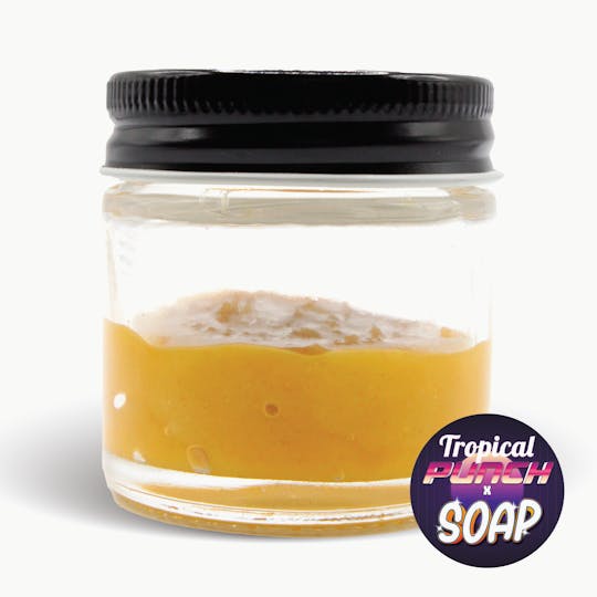 Gas Station Cultivation - Tropical Punch x Soap Live Resin Badder 14g Baller Jar - 1