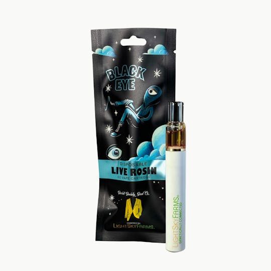 LightSky Farms - Black Eye #21 Live Rosin Disposable | 0.5g - 1