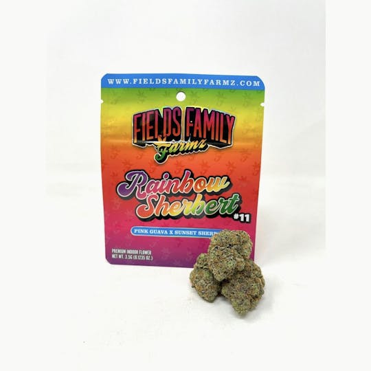 Fields Family Farmz - Rainbow Sherbert - 3.5g Bag - 1