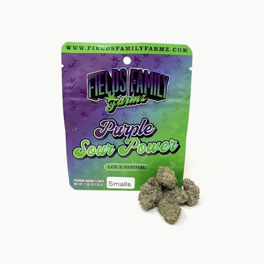 Fields Family Farmz - Purple Sour Power - 3.5g Smalls Bag - 1