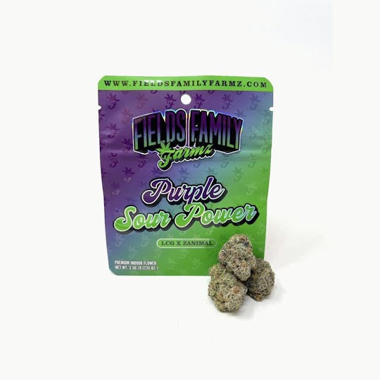 Fields Family Farmz - Purple Sour Power - 3.5g Bag - 1