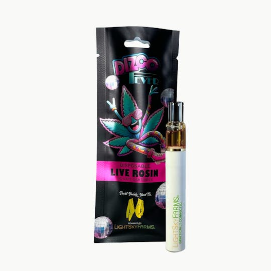 LightSky Farms - Dizco #24 Live Rosin Disposable | 0.5g - 1