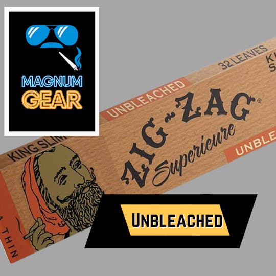 Magnum Weed - ZigZag Unbleached Papers - 1