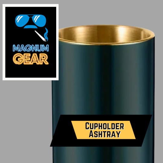 Magnum Weed - Windproof Cupholder Ashtray - 1