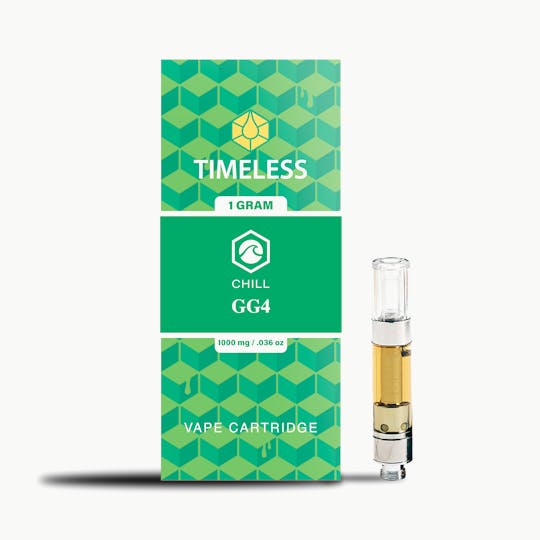 Timeless Vapes - Timeless GG4 1000mg Vape Cartridge (Chill) - 1