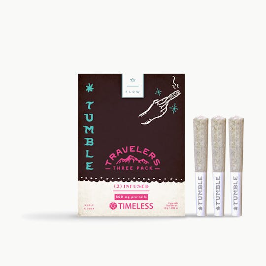 Timeless Vapes - Tumble Churrito Travelers Infused Pre Roll Pack - 1