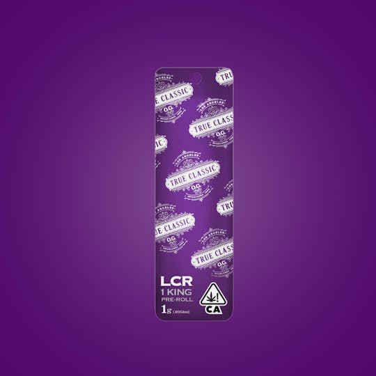 True Classic OG - True Classic LCR - 1 Gram Pre-roll - 1