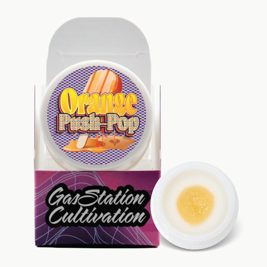 Gas Station Cultivation - Orange Push Pop Cured Resin Sugar & Sauce 1g - 1