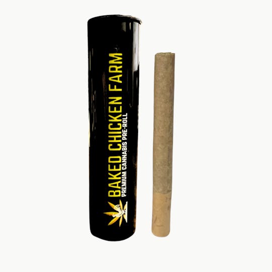 Baked Chicken Farm - BCF - .5g Infused Pre Roll (100mg) - GMO S1 - 1