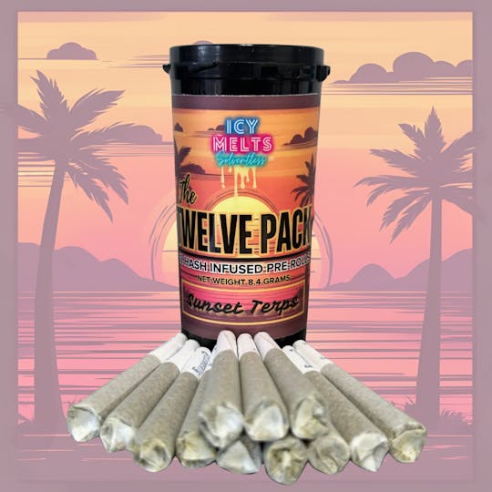 ICY MELTS SOLVENTLESS - TWELVE PACK - SUNSET TERPS - 1
