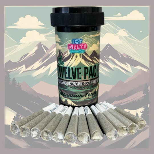 ICY MELTS SOLVENTLESS - TWELVE PACK - MOUNTAIN TERPS - 1