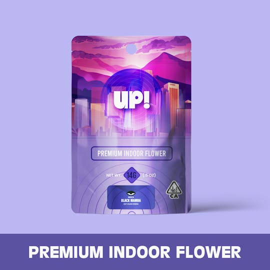 UP! - Black Mamba (Indica) Premium Indoor 14g - 1