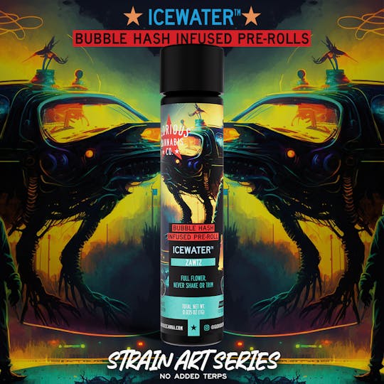 Glorious Cannabis Company - Zawtz 1G | Strain Art Series | Glorious Cannabis Co. - 1