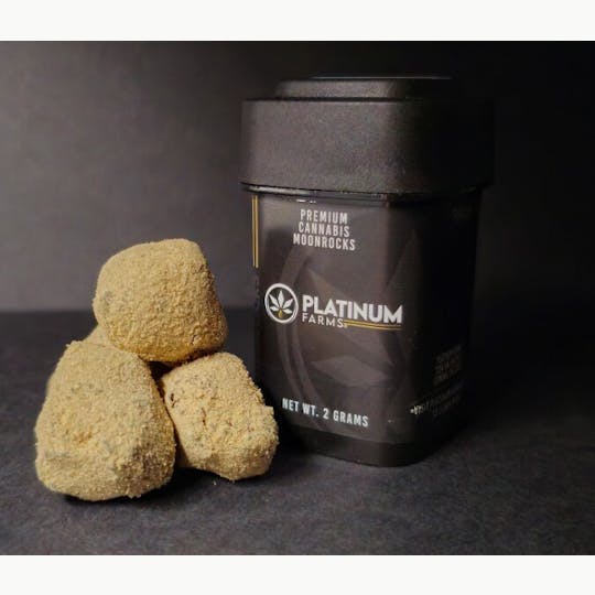 Platinum Farms - 2g Moonrocks - Hash Coated - Venom OG (53.82%) - 1