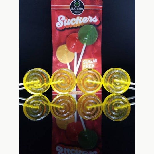 Platinum Farms - 4 Pack Sugar Free Suckers - Pineapple Hybrid - 1