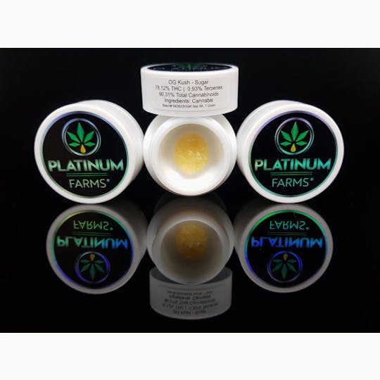 Platinum Farms - B.H.O. - OG Kush - Sugar (78.12%) - 1