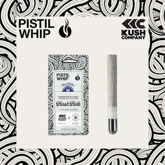 Pistil Whip - Kush Co OG x Crenshaw Melon Hash Hole (1.5g) - 1