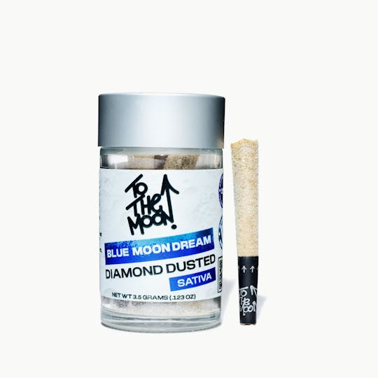 To The Moon - Blue Moon Dream - Diamond Dusted Prerolls 5pk - 3.5g - Sativa - 1
