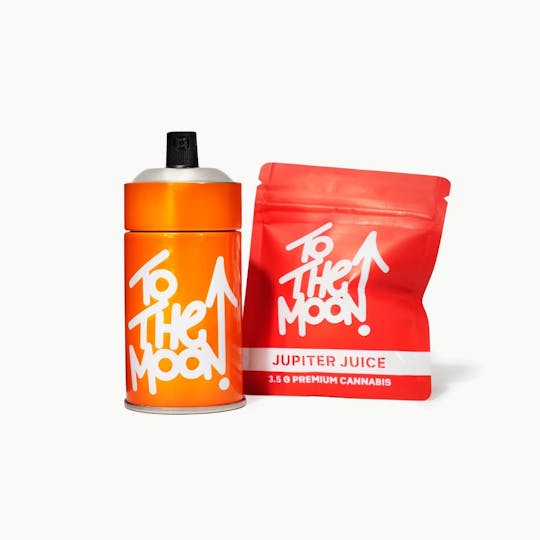 To The Moon - TTM Spray Can Packaged Flower - 3.5g - Jupiter Juice - 1