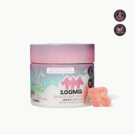 To The Moon - Space Unicorn - Edibles - 100mg - Sativa - 1